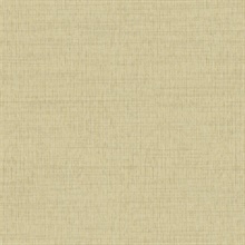 Solitude Honey Linen Textured Wallpaper