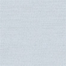 Solitude Light Blue Linen Textured Wallpaper
