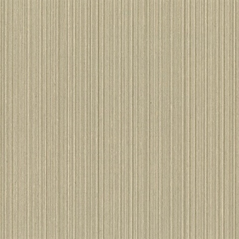 Solomon Beige Vertical Shimmer Vinyl Wallpaper