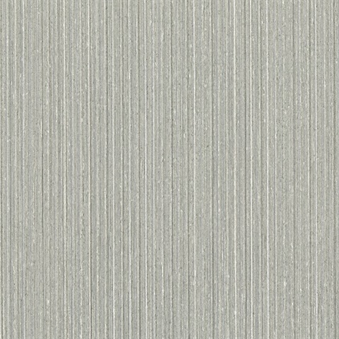 Solomon Silver Vertical Shimmer Vinyl Wallpaper