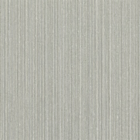 Solomon Silver Vertical Shimmer Vinyl Wallpaper