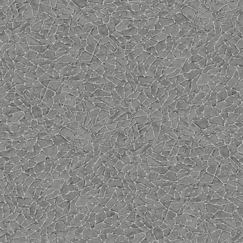 Soma Sterling Foiled Metallic Crackling Wallpaper