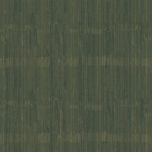 Somerset Evergreen Abstract Stripe Wallpaper