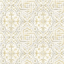 Sonoma Yellow Beach Tile Wallpaper