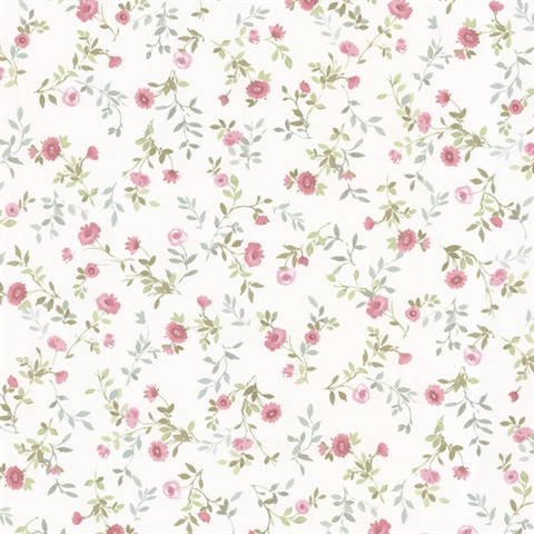 Sophie Pink Floral Toss