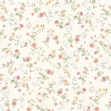 Sophie Salmon Floral Toss