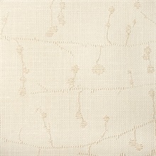 Soren Antique White Textile Wallcovering