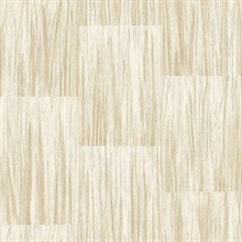 Soren Butter Striated Plank Wallpaper