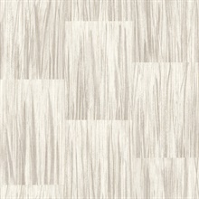 Soren Taupe Striated Plank Wallpaper