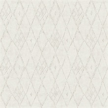 Souk Diamonds Smoke Tribal Wallpaper