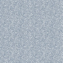 Soul Indigo Animal Print Wallpaper