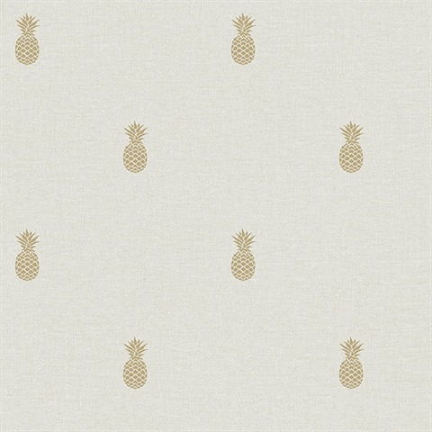 Southern Charm Beige Pineapple