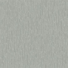 Spa &amp; Silver Metallic Abstract Distress Lines Wallpaper