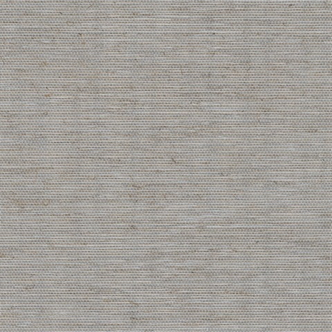 Spencer Linen Silver Taupe Textile Wallcovering