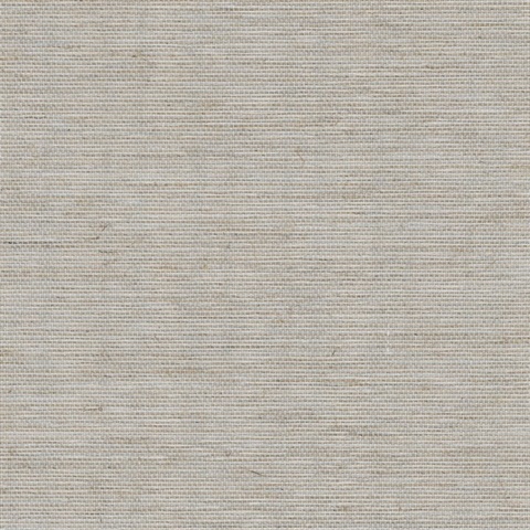 Spencer Linen Soft Fog Textile Wallcovering