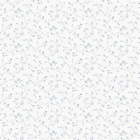 Spikey Trail Blue Wallpaper