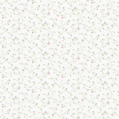 Spikey Trail Green Wallpaper