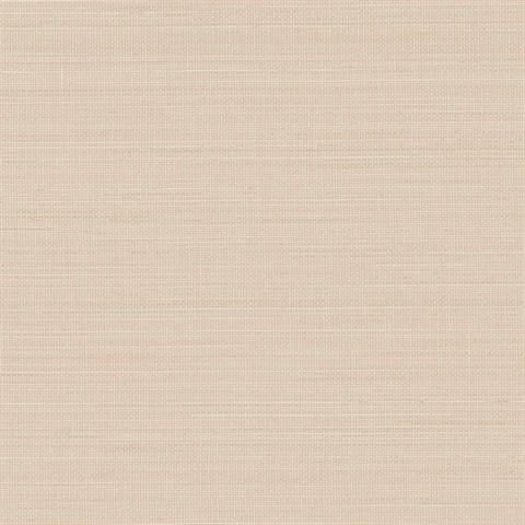 Spinnaker Neutral Netting Grid Linen Weave Wallpaper