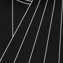 Spiral white line/black