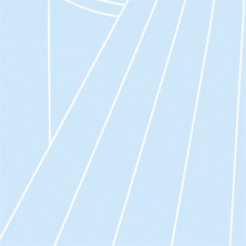 Spiral white line/sky blue