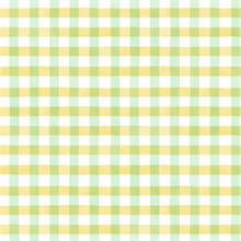 Spring Plaid Plaid Lemon Lime Peel and Stick Wallpaper