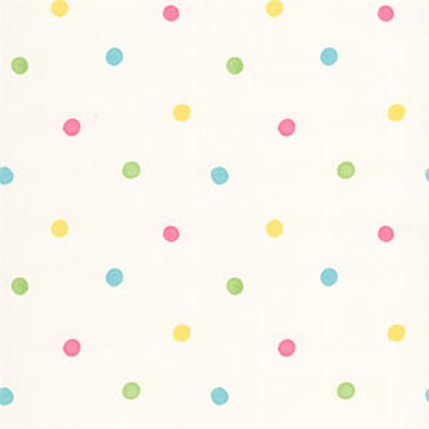 443 90517 Sprinkles White Polka Dots Wallpaper Boulevard Sprinkles White Polka Dots Wallpaper