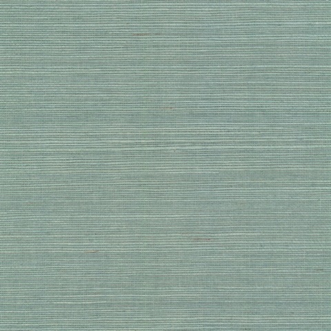 Maguey Natural Sisal Grasscloth Spruce Wallpaper