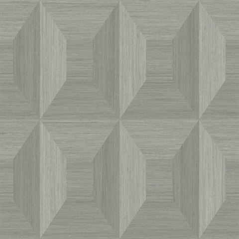 Squared Away 54 Earl Grey Commercial Wallpaper