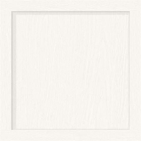 Squared Away Dove White Peel and Stick Wallpaper