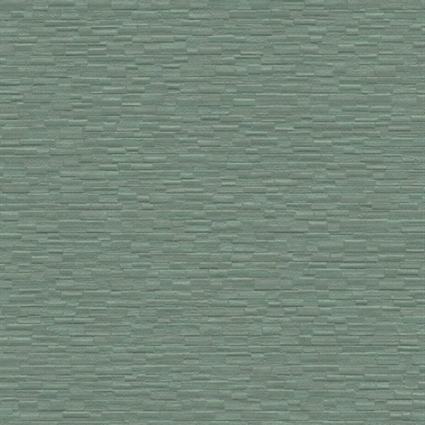 Stacked Antique Green Commercial Wallpaper