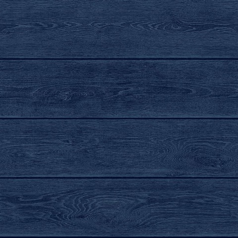 Stacks Denim Blue Peel and Stick Wallpaper