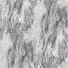 Star Charcoal Marble Wallpaper