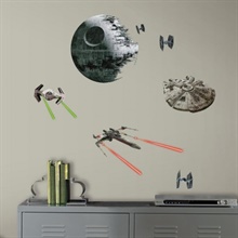 Star Wars Classic Ships Peel and Stick Wall Decals