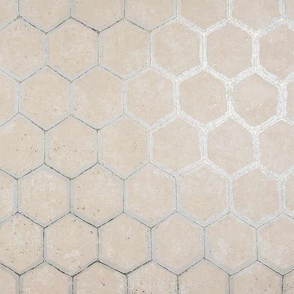 2927 Starling Gold Honeycomb Wallpaper