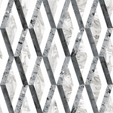 Statuary Diamond Inlay Premium Peel & Stick Wallpaper