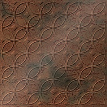 Stellar Ceiling Panels Aged Copper