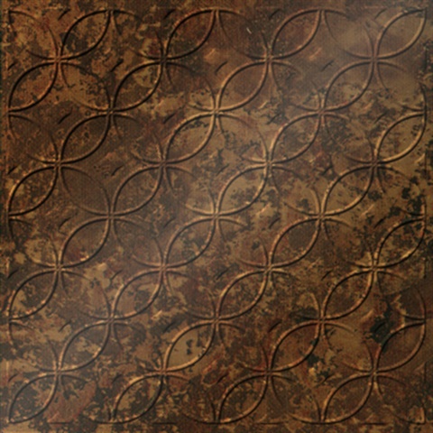 Stellar Ceiling Panels Bronze Patina