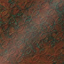 Stellar Ceiling Panels Copper Patina