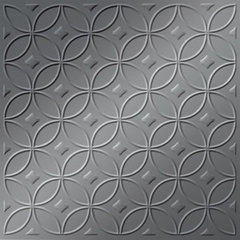 Stellar Ceiling Panels Metallic Silver