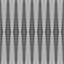 Stellar Grey Floral Stripe Wallpaper