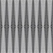 Stellar Grey Floral Stripe Wallpaper