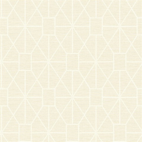 Stevenson Cream Trellis Wallpaper