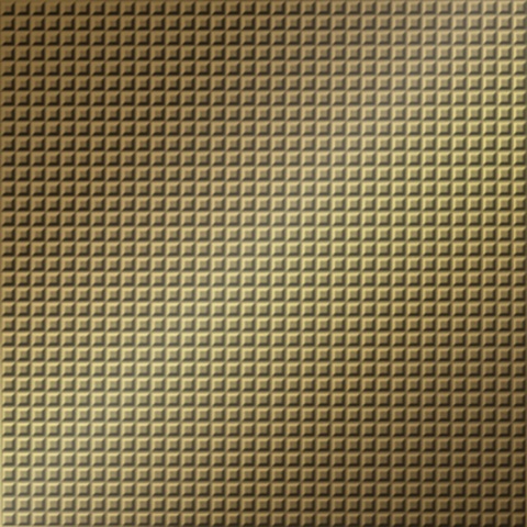 Stitch Ceiling Panels Metallic Gold