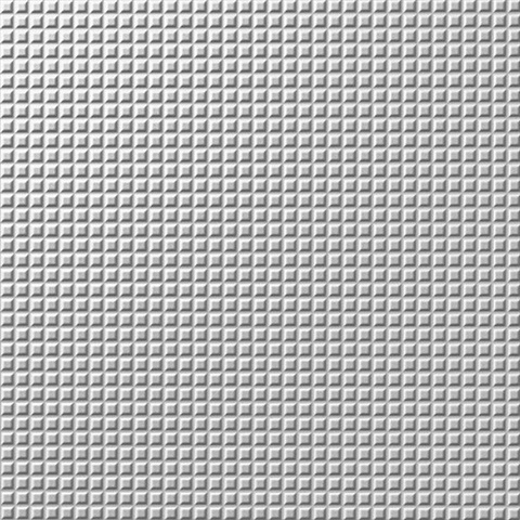 Stitch Ceiling Panels White & Paintable