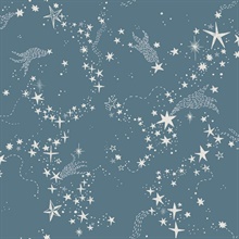 Stjarnhimmel Dark Blue Wallpaper