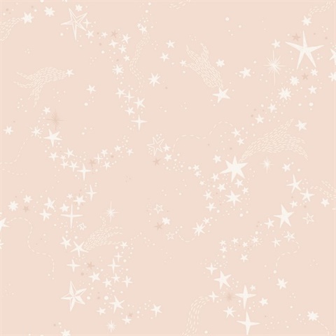 Stjarnhimmel Pink Wallpaper