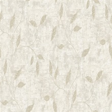 Stonewall Ivory Vine Wallpaper