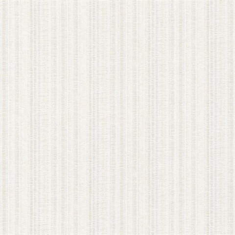 Stratford Snow Vertical Modern Stripes Wallpaper