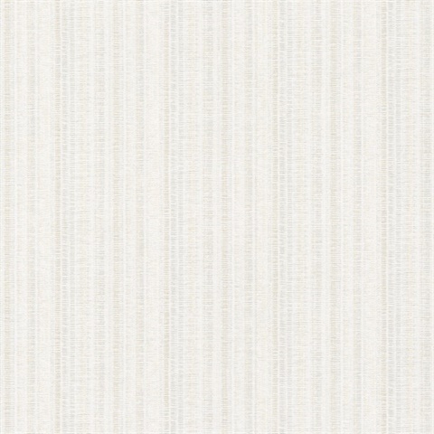 Stratford Snow Vertical Modern Stripes Wallpaper