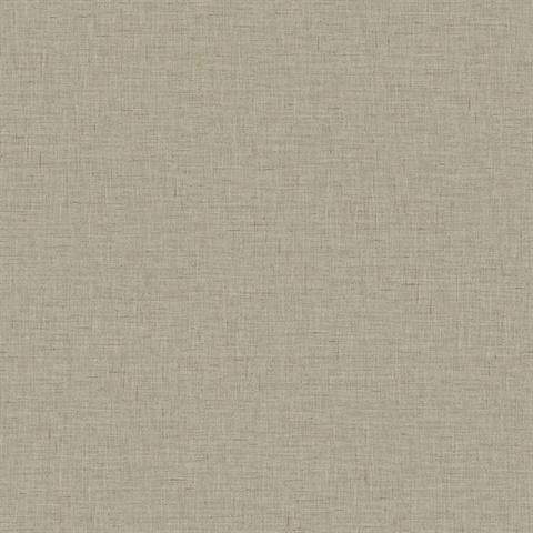 Stretford Faux Fine Linen Buttercream Wallpaper